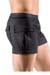 Svenjoyment Worker Style Mini Shorts in Matt-Leder-Optik