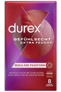 Durex Kondome Gefhlsecht Extra Feucht