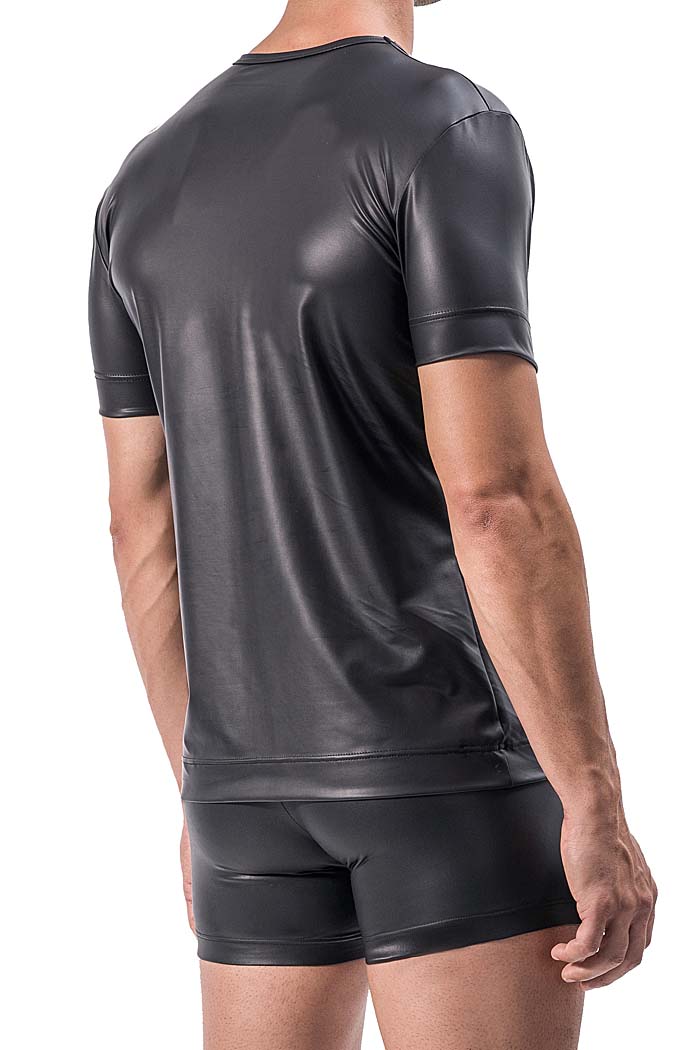 MANstore V-Neck Tee Regular M510 Leder-Optik - EasyFunShop