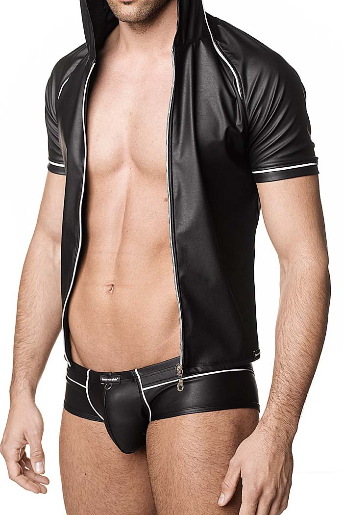 Benno von Stein Kapuzenshirt CH407 aus Synleather Benno von Stein Kapuzenshirt CH407 aus Synleather