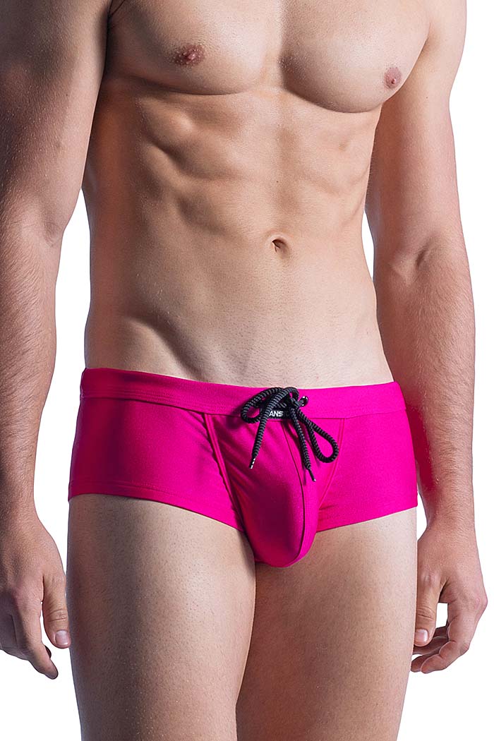 MANSTORE Bade Hot Pants M859 Fuchsia - EasyFunShop 