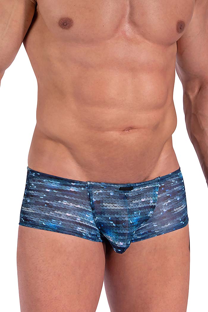 MANstore M101 2-06163 Mutande Uomo Bungee String | Trasparente, Elastico, Senza Apertura, Morbido