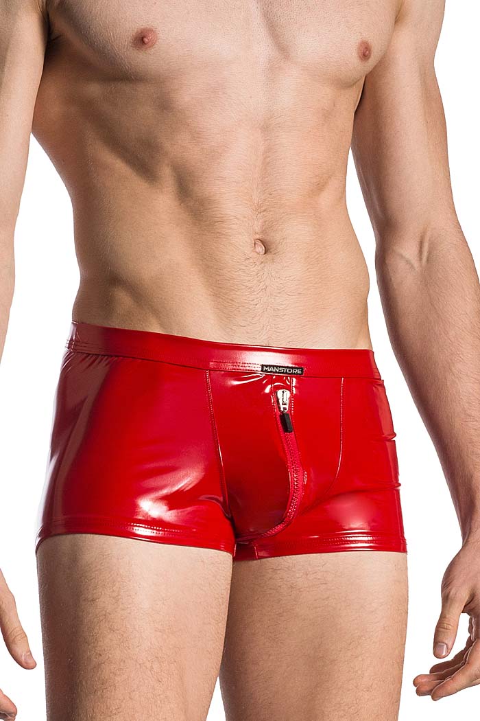 MANstore Lack Zipped Pants M420 Rosso - EasyFunShop