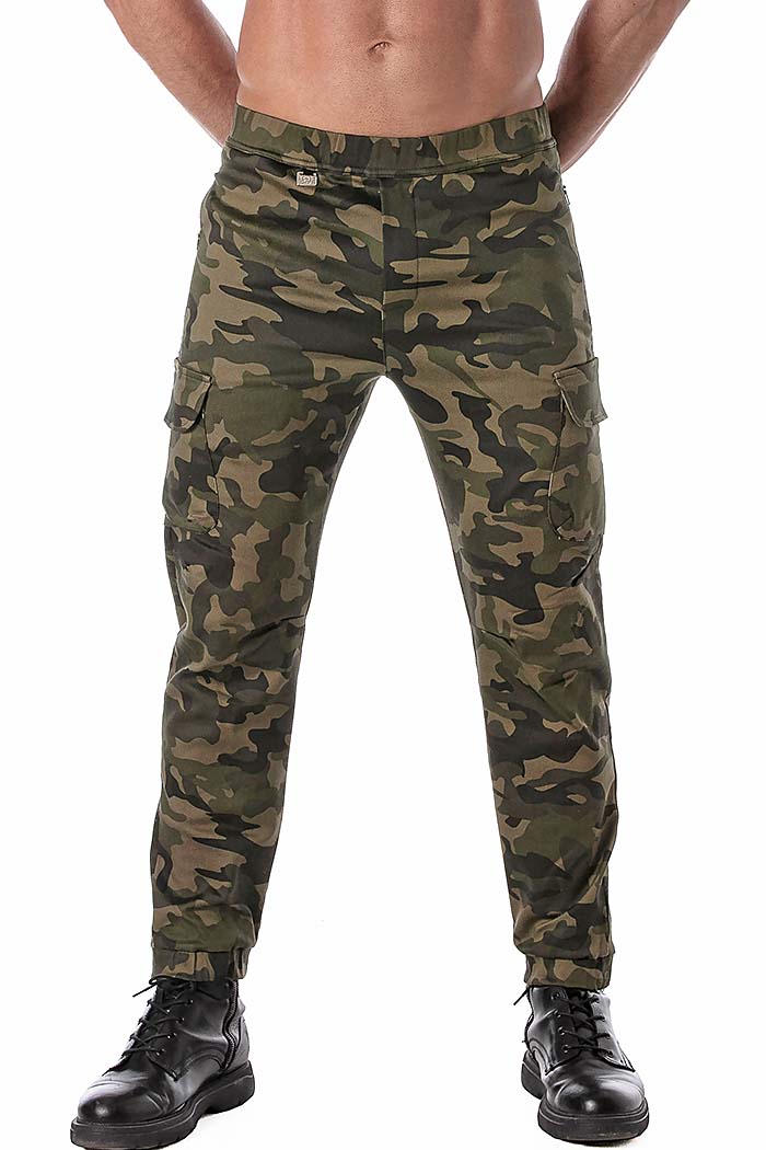 Mesh-Kimono-Hose für Herren Schwarz – TOF Paris