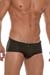 MUNDO UNICO Badehose Gold Net Schwarz