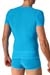 MANSTORE V-Neck Tee M101 Surf blue