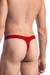 MANSTORE Lack Zipped String M666 Chili