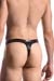 MANSTORE Lack Zipped String M666 Schwarz