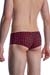 MANSTORE M800 Hot Pants Rot/Schwarz