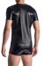 MANSTORE Lack V-Neck Tee M865 Schwarz