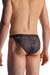 MANSTORE M913 Micro Tanga Schwarz Print