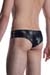 MANSTORE Cheeky Brief M2007 Schwarz Lack-Optik