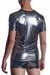 MANSTORE V-Neck T-Shirt M2058 Platin
