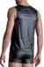 MANstore Slim Tank M2112 Schwarz Lederoptik