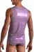 MANSTORE Slim Tank M2198 Wei/Lila