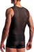 MANSTORE Zipped Vest M2276 Schwarz