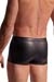 MANSTORE Shape Pants M2289 Schwarz Leder-Optik