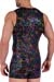 MANSTORE Tank Top M2376 rainbow lines