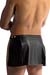 MANSTORE Stripper Skirt M2422 Schwarz, Leder-Optik