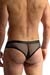 MANSTORE Cheeky Brief M2424 Schwarz Mesh