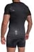 MANSTORE Casual Tee M2483 Wetlook-Schwarz