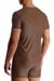 MANSTORE Casual Tee M2515 Leder-Optik Braun