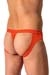 MANSTORE M2623 String Jock Fire Orange - Herren Jockstrap