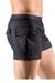Svenjoyment Worker Style Mini Shorts in Matt-Leder-Optik