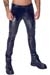 Noir Handmade Wetlook Hose in Schlangenhaut-Optik