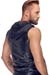 Noir Handmade Wetlook Hoody Tank in Schlangenhaut-Optik