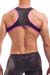 Wojoer Neopren Harness Schwarz-Pink