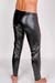 Wojoer Herren Leggings 357 Leder Optik