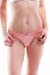 Wojoer Damen Bade Bikini String Wet Silk 394 Rose