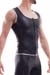 Wojoer Herren Zip-Weste 396 Black Silver