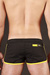 Barcode Berlin Gym Short Schwarz-Gelb