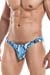 Cut4Men Bikini Slip Blue Snake