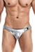 Cut4Men Bikini Slip Metallic Silber