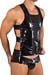Eros Veneziani Lack Open Tank Schwarz