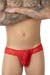 Eros Veneziani Spitzen Brasil MiniSlip - String Rot