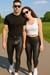 FunBoy Leder-Optik Leggings / Meggings Unisex