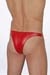 FunBoy Bulge Brazilian Micro Slip Leder-Optik Bordeaux-Rot