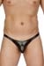 FunBoy Bulge Brazilian Micro Slip Leder-Optik Schwarz