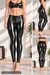 FunBoy Lack Skinny Leggings Unisex Schwarz