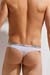 GAUVINE Microfaser Herren Stringtanga Wei