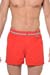 HOM Beach Short Red mit Nass-Effekt