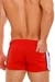 JOR Gym und Freizeit Shorts Atlas Rot