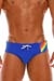 JOR Badehose Brief Pride Blau