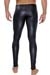 TOF Paris Herren Leggings Leder-Optik