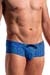 MANSTORE Bade Hot Pants M2284 print blau