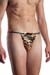 MANSTORE Bade Micro Tanga M2061 Gold/Schwarz